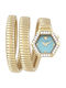 Philipp Plein Women's Watch with Gold Metal Bracelet