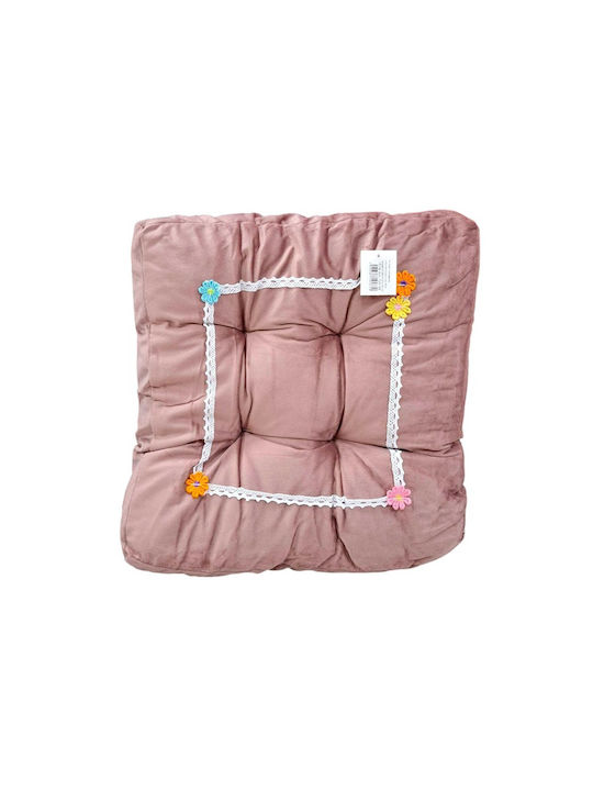 Μαξιλάρι Καρέκλας Κήπου Pink 40x40εκ.