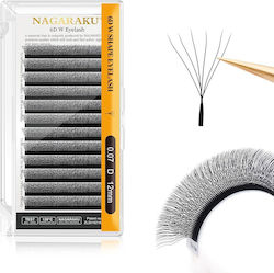 Nagaraku 6d W Shape Eyelash Extension 0.07c 11mm Nagaraku 6d W Shape Eyelash Extension 0.07c 11mm