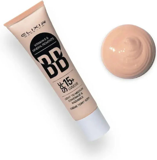 Elixir Vitamin & Mineral Pigments BB 01 Natural Light Ενυδατική Κρέμα Προσώπου Ημέρας με SPF15 30ml
