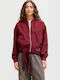 Γυναικείο Bomber Jacket Bordeaux