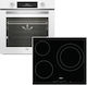 Beko Over Counter Oven 72lt with Ceramic Hobs W...