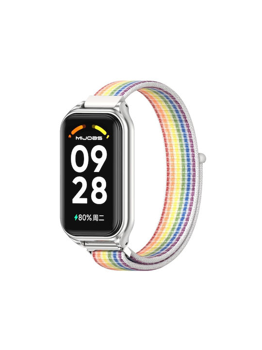 Mijobs Curea Tesatura Multicolor (Bratara Smart 8 Active)