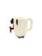 Becher Kunststoff Beige