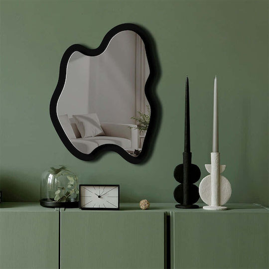 Wallity 587MRX1144 Καθρέπτης Ασύμμετρος Μαύρος 50x38cm Wallity 587MRX1144 Καθρέπτης Ασύμμετρος Μαύρος 50x38cm