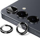 Lito Camera Protection Tempered Glass Black for the Samsung Galaxy S26, S26 Plus