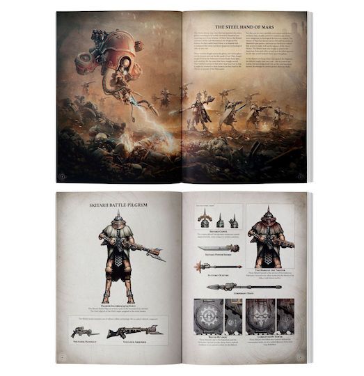 Warhammer Horus Heresy Journal Tactica Skitarii – Steel Hand Mars Englisch 31-146