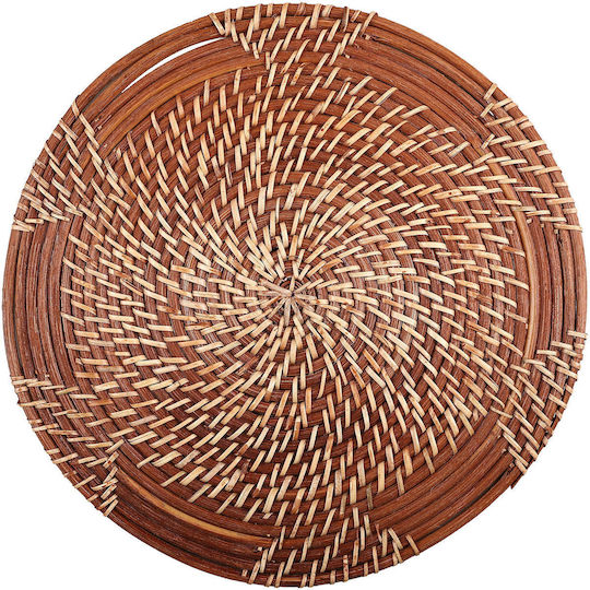 Polihome Runde Rattan Tischsets 35cm