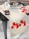 Saint Clair Fabric Placemats Red 45x33cm