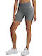 Frauen Kurze Hosen Leggings Gray