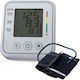 Electronic Arm Blood Pressure Monitor Case LCD Screen White 10.5x12.5 Cm Aria Trade