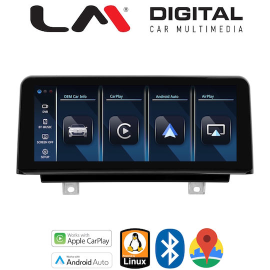 LM Digital Car Audio System for BMW F20 2014-2018 Bluetooth USB Wi-Fi GPS Apple CarPlay Android Auto