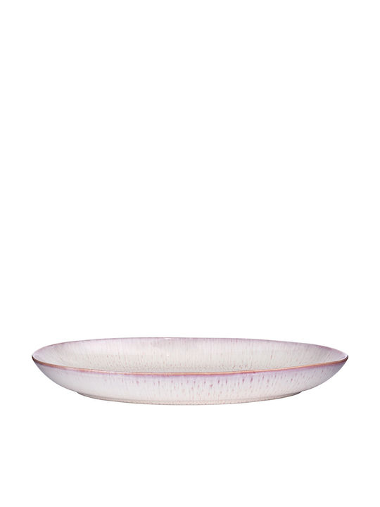 Butlers Tavira Servierplatte Oval Keramik Rosa 36cm