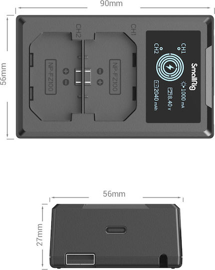 Smallrig Np-fz100 Camera Battery Charger 4087