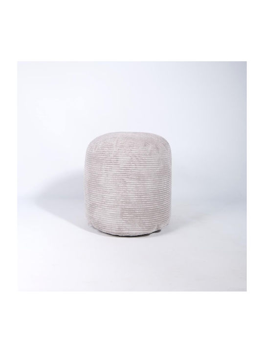 Πουφ Σκαμπό Anafi Μπεζ 45x45x50cm