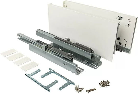 Double Wall Drawer Systems Soft Close Dtc Magic-star Plus C Height 17.4cm Depth 50cm White Hd13500a17ne29
