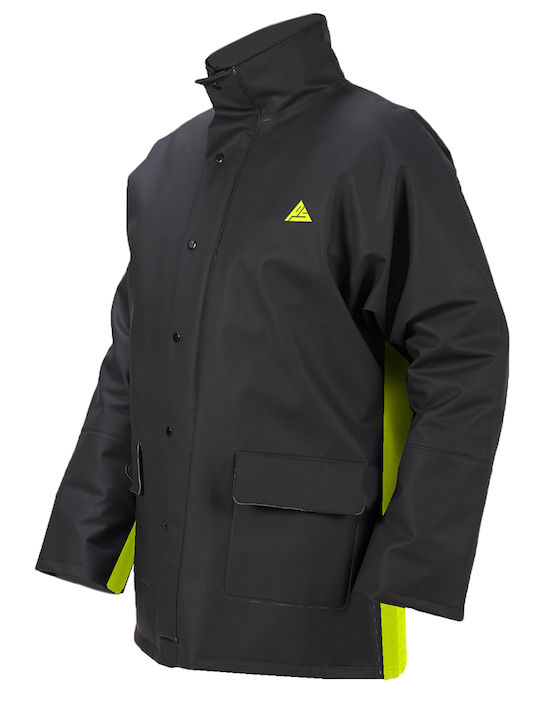 PS Anorak Men's Waterproof Riding Jacket Yellow Fluo / Black
