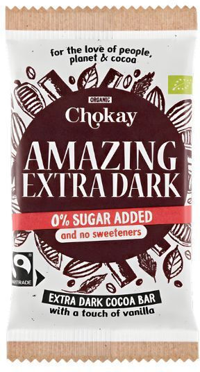 Green Bay Organic Chocolate Dark Sugar-Free 70gr 5pcs