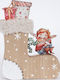 Estheti Decorativă Butoaie Elf Din Lemn 2.5x14x19cm 2 Bucăți 600-46083