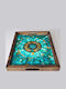 Aberto Design Wooden Rectangular Serving Tray 48x38x4cm 799EVL1102 1pcs