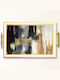 Aberto Design Rectangular Serving Tray 50x29x3.5cm 244KNG1682 1pcs