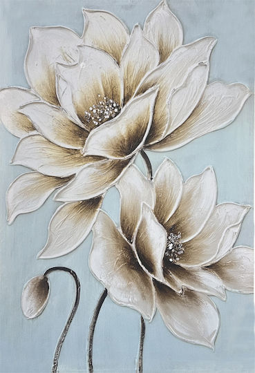 Πίνακας Ζωγραφικής Τυπωμένος Decor Fiore Καμβά 40x60εκ Σχ 2 Λουλούδια Πίνακας Ζωγραφικής Τυπωμένος Decor Fiore Καμβά 40x60εκ Σχ 2 Λουλούδια