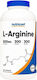 Nutricost L-arginine 500mg 300 Κάψουλες