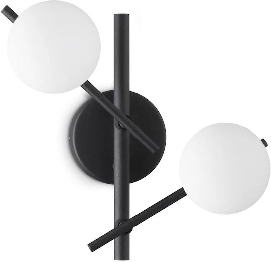 Ideal Lux Lamp Wall Black