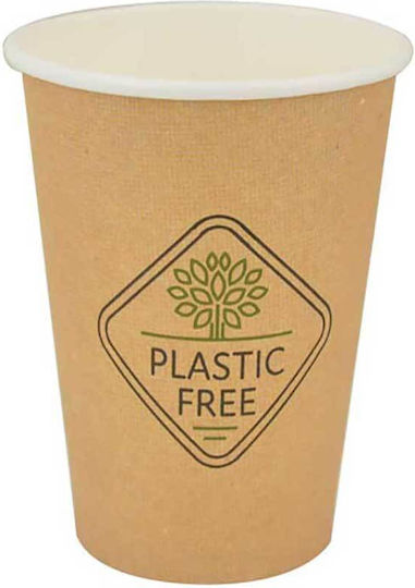Ecocraft Ποτήρι μιας Χρήσης Χάρτινo 360ml 50τμχ