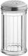 Achnorichtis Salz-/Pfefferstreuer Glas Inox Deckel 330ml F7.5xH14.3cm