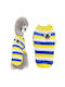 Value Imports Φουτερ Σκυλου Fleece Small 20cm Κιτρινο Μπλε