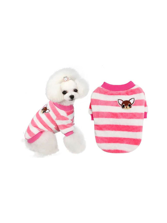 Value Imports Φουτερ Σκυλου Fleece Face Stripes 2xlarge 40cm Roz