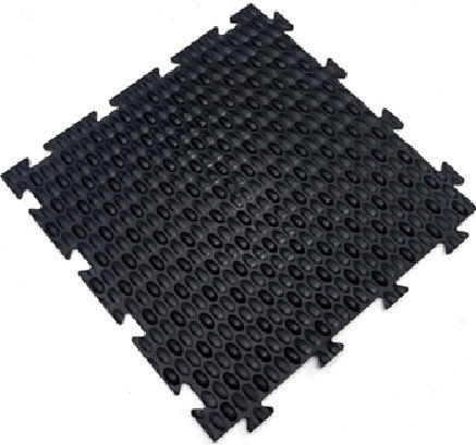 Artplast Pvc Floor Tenax Anti-fatigue 500x500x10 Mm Black Art P50dfn