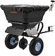 Vevor Towable Lawn Rear Lawn Spread Width 3m Garden Lawn Universal Hottie Capacity 38.6kg & All Terrain Tires 10 Inches Fertilizer Spreader Seed Spreader Atv Utv