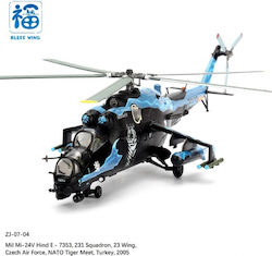 Bless Wing Diecast Mil Mi-24v Hind E Czech Air Force 231 Squadron 23 Wing Nato Tiger Meet Turkey 2005 Scale 1:48 Zj-07-04 Bless Wing Diecast Mil Mi-24v Hind E Czech Air Force 231 Squadron 23 Wing Nato Tiger Meet Turkey 2005 Scale 1:48 Zj-07-04