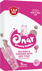 Katzenleckerlis & Snacks Taf Pets Onar Cremige Hautpflege 5x14gr 70gr Katzenleckerlis & Snacks Taf Pets Onar Cremige Hautpflege 5x14gr 70gr