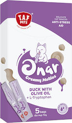 Cat Treat Taf Pets Onar Creamy Anti-Stress Aid 5x14gr 70gr Cat Treat Taf Pets Onar Creamy Anti-Stress Aid 5x14gr 70gr