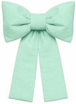 Fundiță Textilă Decor Pentru Ornamentarea Lumânării 40x65cm Verde Menta