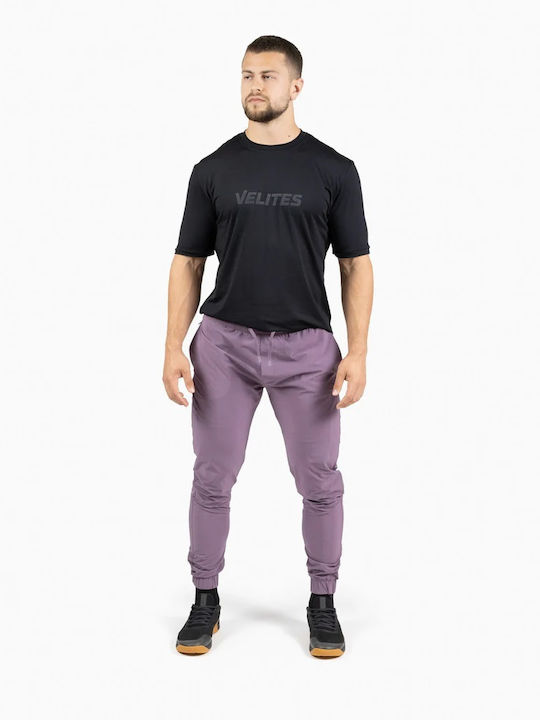 Pantaloni de trening cu Elastic Violet