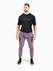 Pantaloni de trening cu Elastic Violet