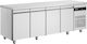 Inomak Английски превод: Stainless Steel Refrigerator Counter 475лт with 4 Doors and Cooling Machine Clover