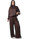 Set Palazzo Jacket Animal Print Stripes