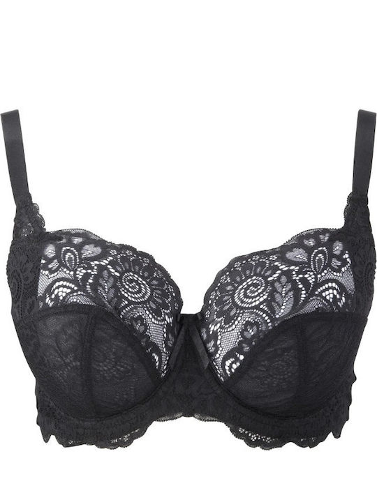 Minimizer Minimizer Bra without Padding Underwire Black