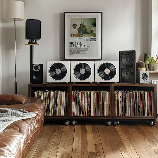 Music Poster Good Kid M.a.a.d City Kendrick Lamar Ms539 30cm X 40cm Κορνίζα Φυσικό Ξύλου Μπεζ