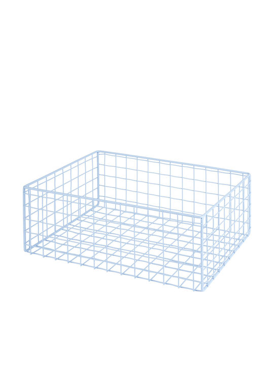 Butlers Storage Basket Blue 34x24cm 1pcs