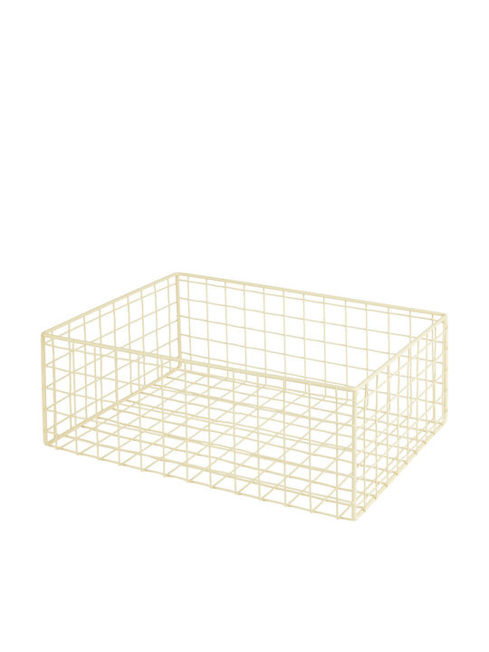 Butlers Storage Basket Yellow 34x24cm 1pcs