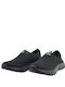 Синтетична кожа Мъжки Slip-On Черен