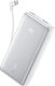 Anker Zolo Power Bank 10000mAh 22.5W με Θύρα USB-A και Θύρα USB-C Λευκό