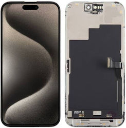 Ecran OLED Soft pentru iPhone 16 Pro (Negru)