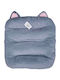 Kids Decorative Pillow Gray 40x40cm